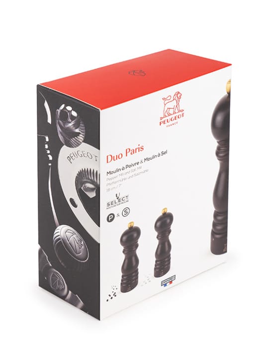 Chocolat Salt & Pepper Mill Set 18CM Peugeot Paris U'Select - Bear Country Kitchen