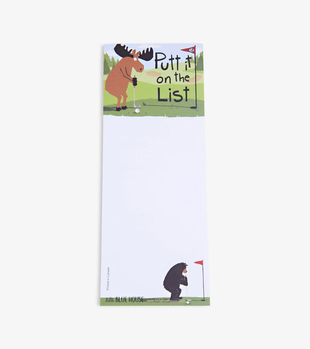 Little Blue House Magnetic List Moose - Bear Country Kitchen