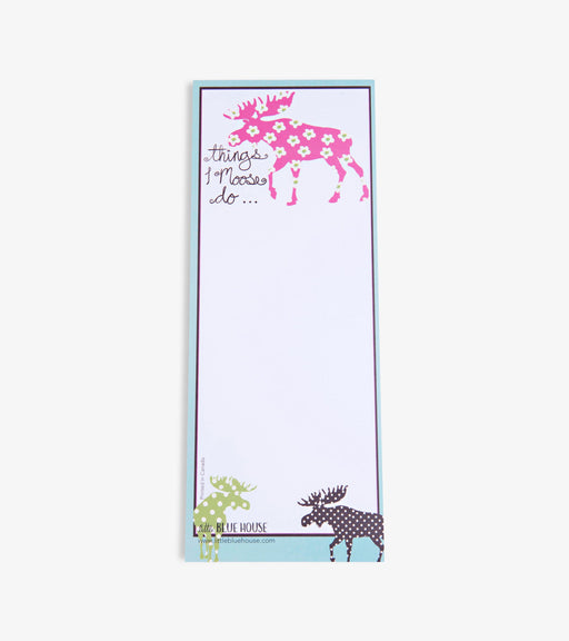 Little Blue House Magnetic List Moose - Bear Country Kitchen