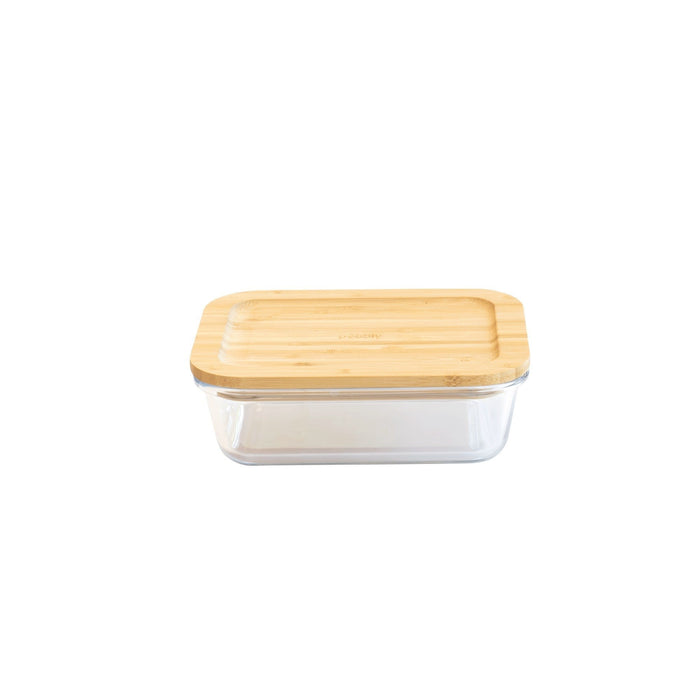 Pebbly Container With Bamboo Lid 650ML - Bear Country Kitchen