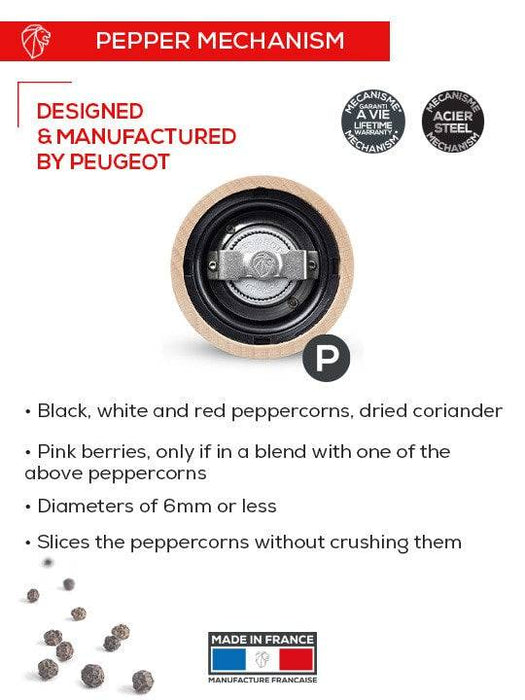 Peugeot Paris U-Select Pepper Mill Chocolate 22CM - Bear Country Kitchen