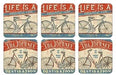 Pimpernel Coasters S/6 - Beautiful Ride - Bear Country Kitchen