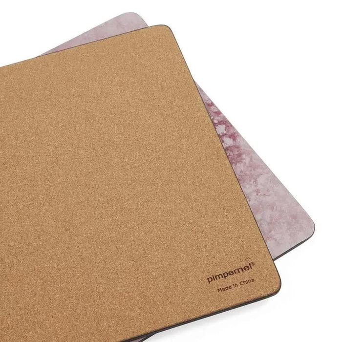 Pimpernel Placemats Minerals Rose Quartz Set of 4 - Bear Country Kitchen