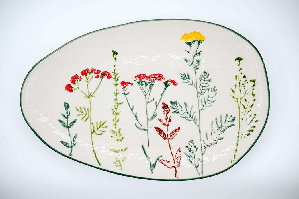 Small Platter Wildflowers