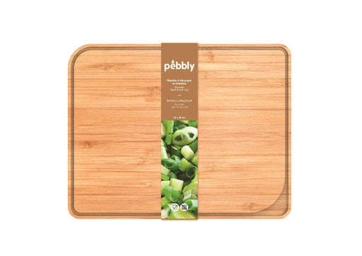 Pebbly Large Bamboo Cutting Board - Bear Country Kitchen