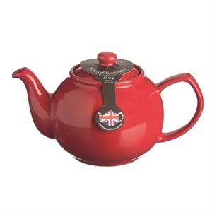 Price & Kensington Brights Teapot 10 Cup Red - Bear Country Kitchen