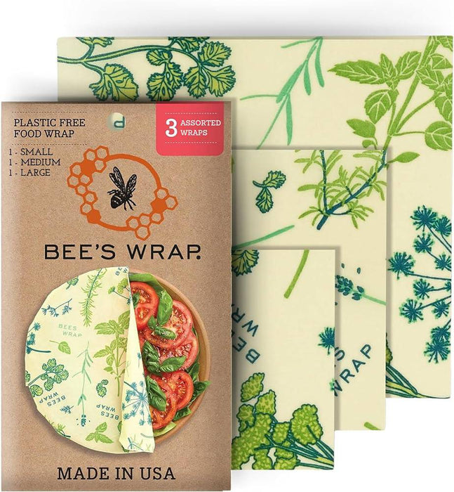 Bee's Wrap Food Wrap Set of 3 Assorted Sizes - Bear Country Kitchen