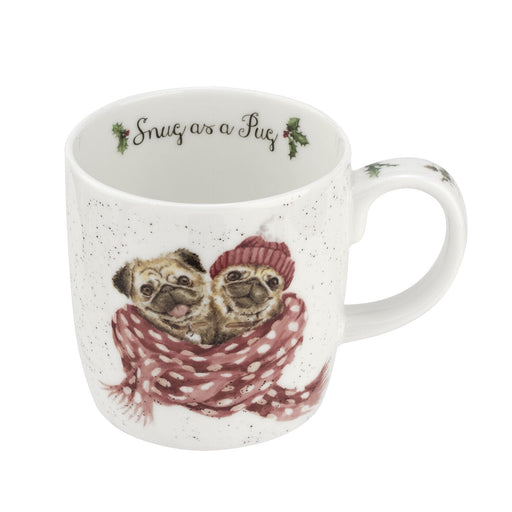 Wrendale Mug - Snug As A Pug - Bear Country Kitchen