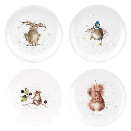Wrendale Side Plates Set of 4 - Bear Country Kitchen