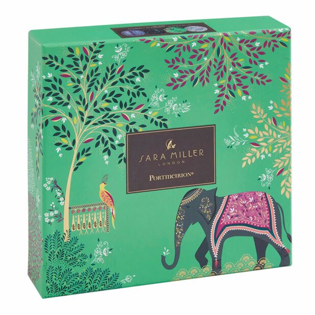 Sara Miller Cake Plate Set Of 4 India - Bear Country Kitchen
