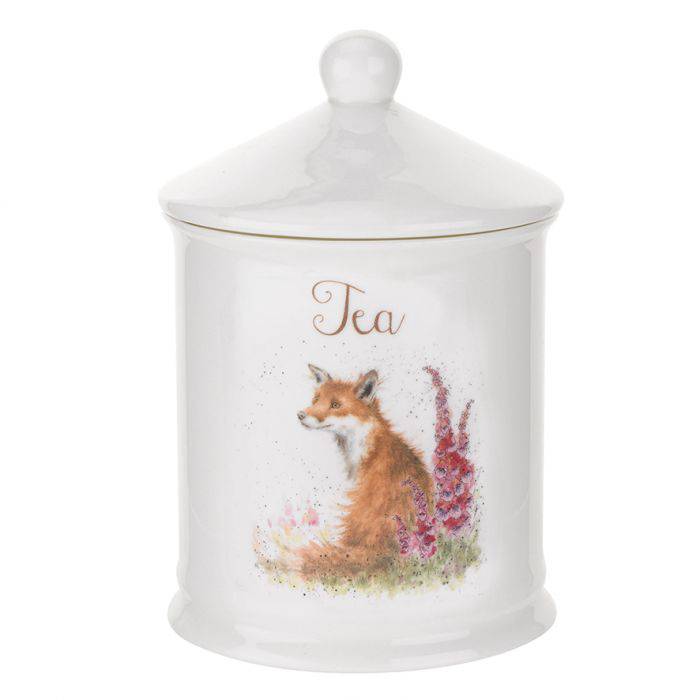 Wrendale Tea Canister - Fox - Bear Country Kitchen