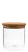 Borosilicate Glass Canister/ Cork Lid - Bear Country Kitchen