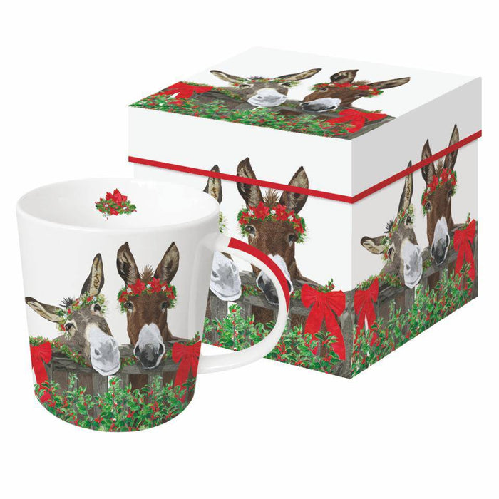 PPD New Bone China Mug In Giftbox PB & J Holiday - Bear Country Kitchen