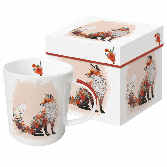 PPD New Bone China Mug In Giftbox Regency Fox - Bear Country Kitchen