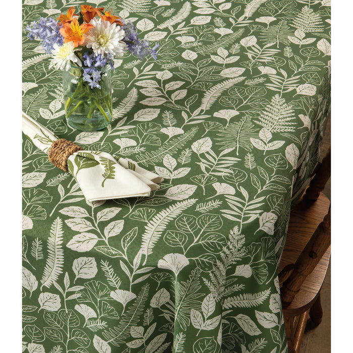 Danica Now Designs Table Cloth Clean Coast Fern & Frond - Bear Country Kitchen