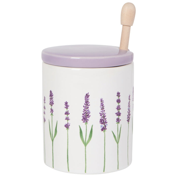 Danica Now Designs Honey Pot With Dipper Lavender - Bear Country Kitchen