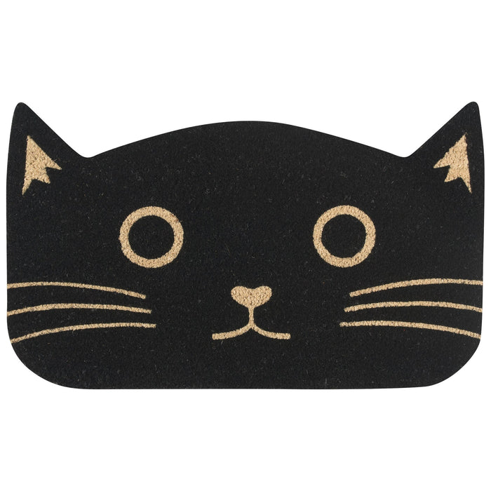 Danica Now Designs Doormat Black Cat - Bear Country Kitchen