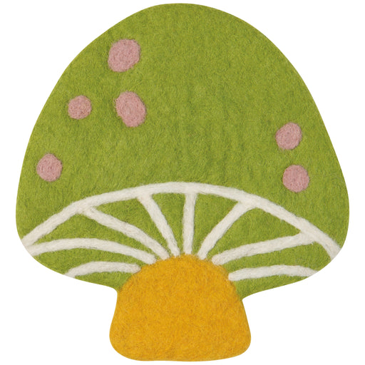 Danica Jubilee Felted Wool Trivet Mushroom Gem - Bear Country Kitchen