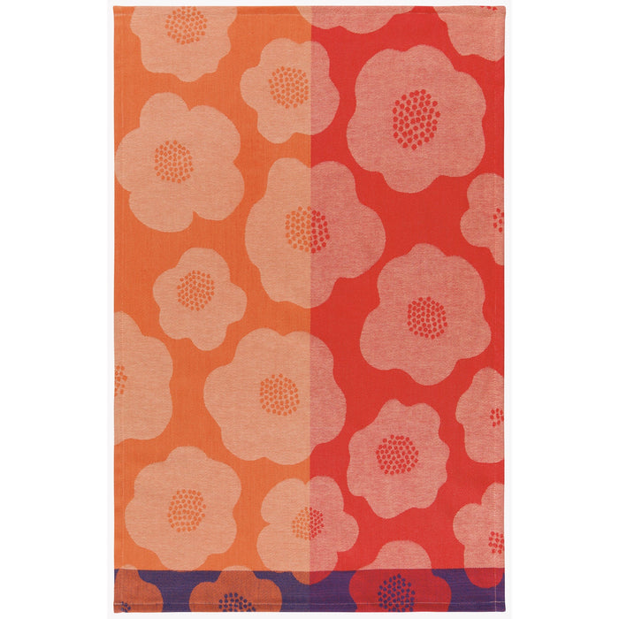 Danica Now Designs Jubilee Jacquard Dishtowel Poppy - Bear Country Kitchen