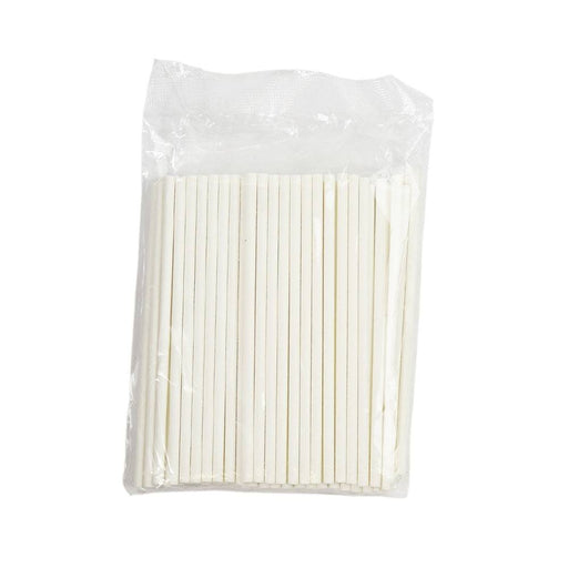 Artigee Paper Lollipop Sticks White (100) - Bear Country Kitchen