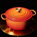 Le Creuset 5.3L Round Dutch Oven Flamme Doree - Bear Country Kitchen
