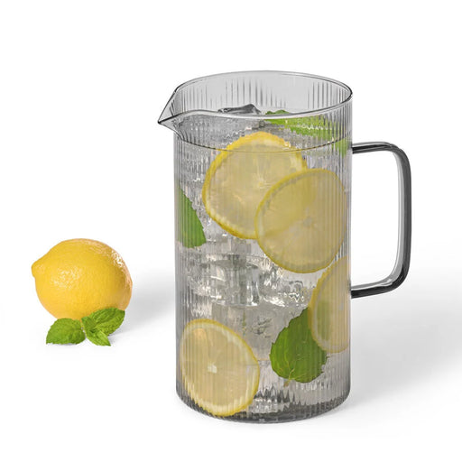 Ricardo Black Glass Pitcher 1L - Bear Country Kitchen