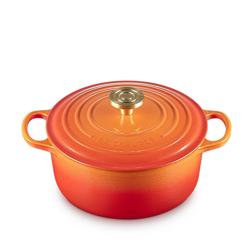 Le Creuset 4.2L Round Dutch Oven Flamme Doree - Bear Country Kitchen