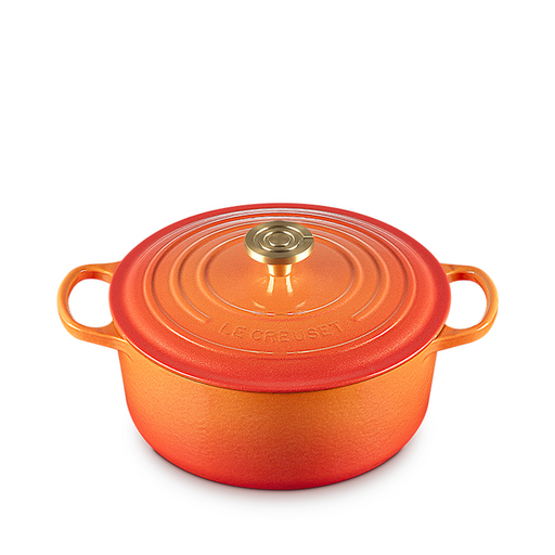 Le Creuset 5.3L Round Dutch Oven Flamme Doree - Bear Country Kitchen