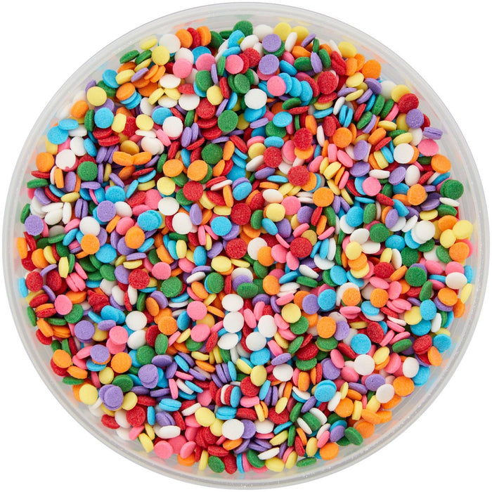 Wilton Sprinkle Mix Confetti Rainbow Tub 10.05OZ - Bear Country Kitchen