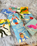 Sofs Design Playing Cards Vintage Ski Art - Bear Country Kitchen