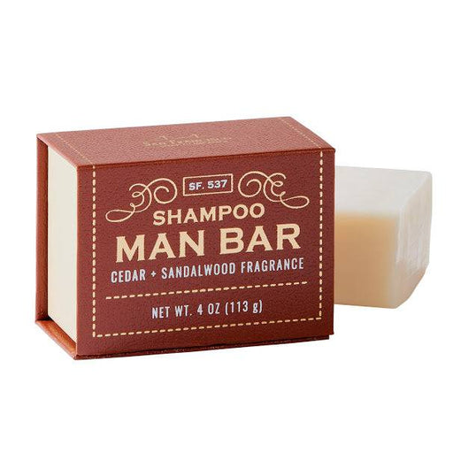 San Francisco Soap Company Man Shampoo Bar - Bear Country Kitchen