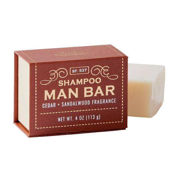 San Francisco Soap Company Man Shampoo Bar - Bear Country Kitchen