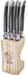 Laguiole Steak Knife Set Of 6 Black - Bear Country Kitchen