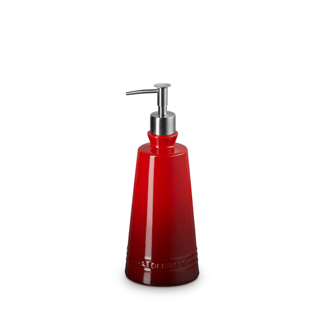 Le Creuset Soap Pump Cerise - Bear Country Kitchen