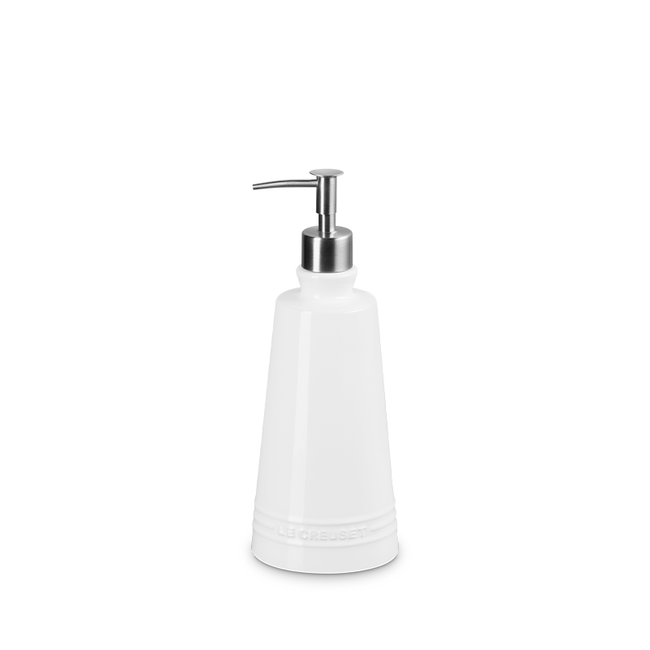 Le Creuset Soap Pump White - Bear Country Kitchen