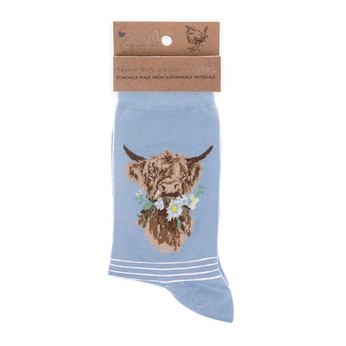 Wrendale Womens Bamboo Socks Daisy Coo - Bear Country Kitchen