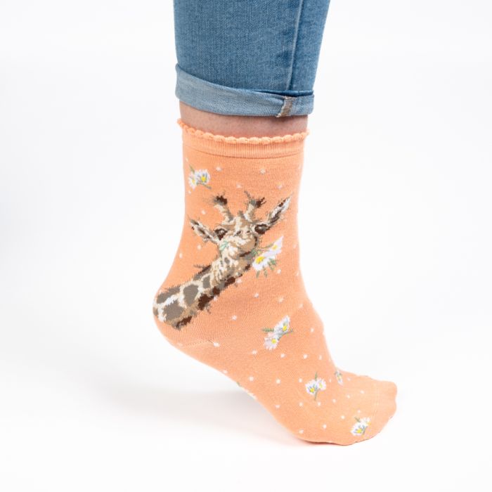 Wrendale Women's Bamboo Sock Flowers - Bear Country Kitchen
