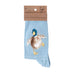 Wrendale Women's Bamboo Sock A Waddle & A Quack Blue - Bear Country Kitchen
