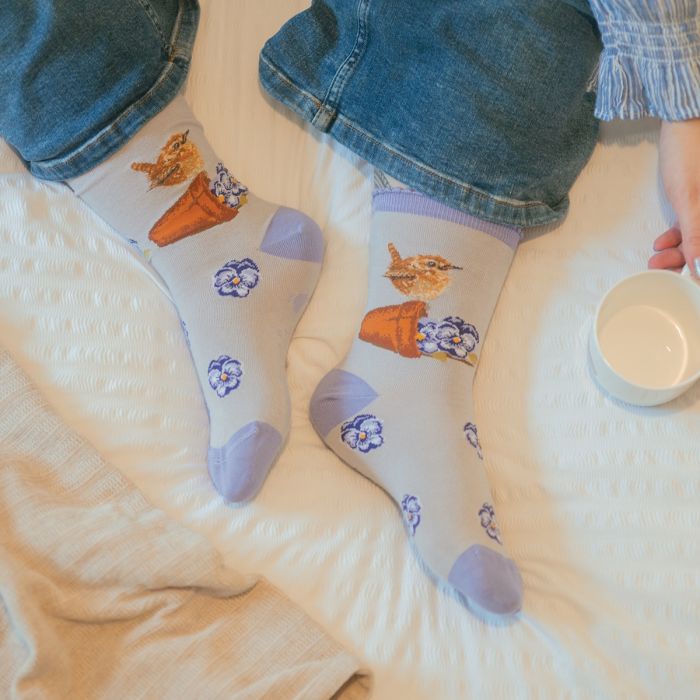 Wrendale Women's Bamboo Socks Pottering About - Bear Country Kitchen