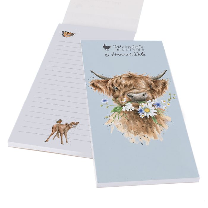 Wrendale Magnetic Notepad Daisy Coo - Bear Country Kitchen