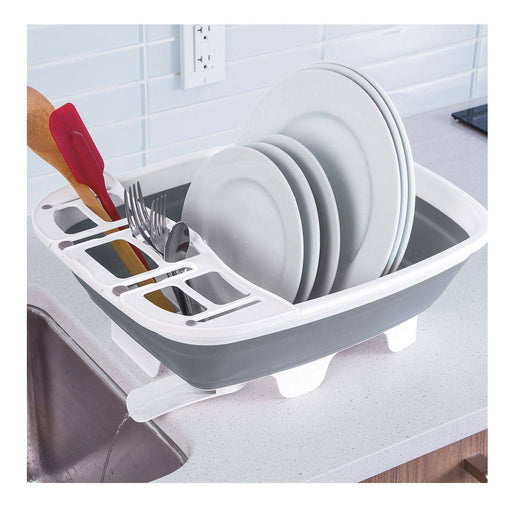 Starfrit Collapsible Dish Drainer With Swivel Spout - Bear Country Kitchen