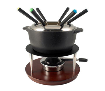 Swissmar Summit Iron Fondue Set Black - Bear Country Kitchen