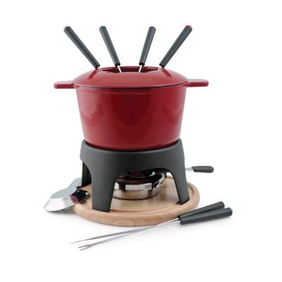 Swissmar Sierra Iron Fondue Set Cherry - Bear Country Kitchen