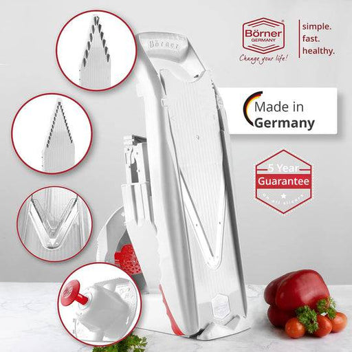 Borner V-Power Mandoline White - Bear Country Kitchen