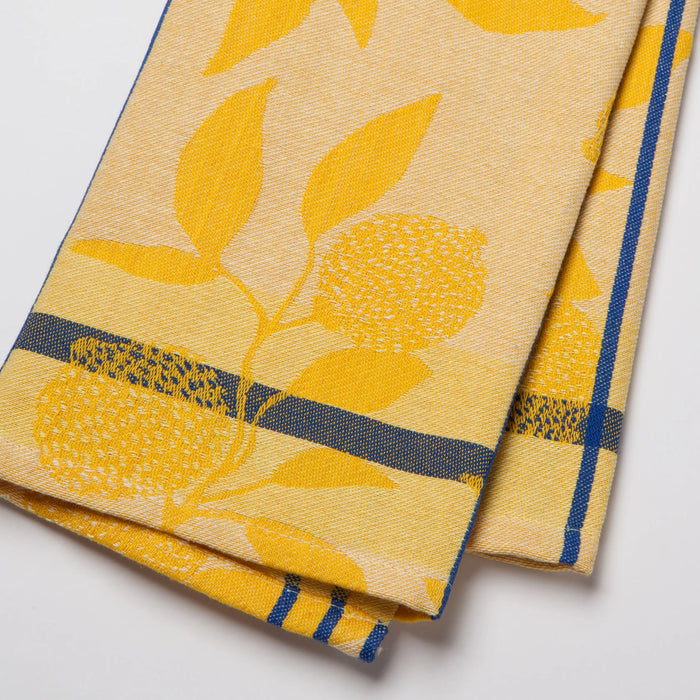 Danica Jaquard Dishtowel Lemons - Bear Country Kitchen