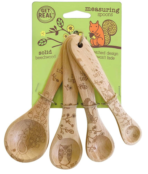 Talisman Woodland Measuring Spoons - Bear Country Kitchen