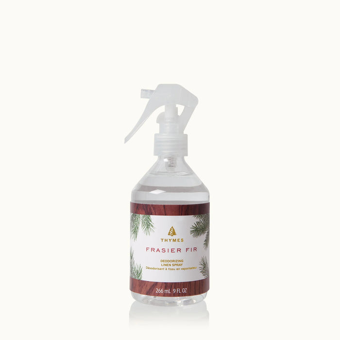 Thymes Deodorizing Linen Spary Frasier Fir - Bear Country Kitchen