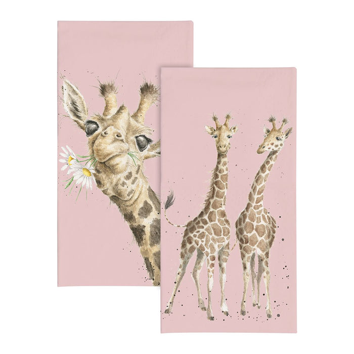 Wrendale Pocket Tissue Giraffe Flowers - Bear Country Kitchen