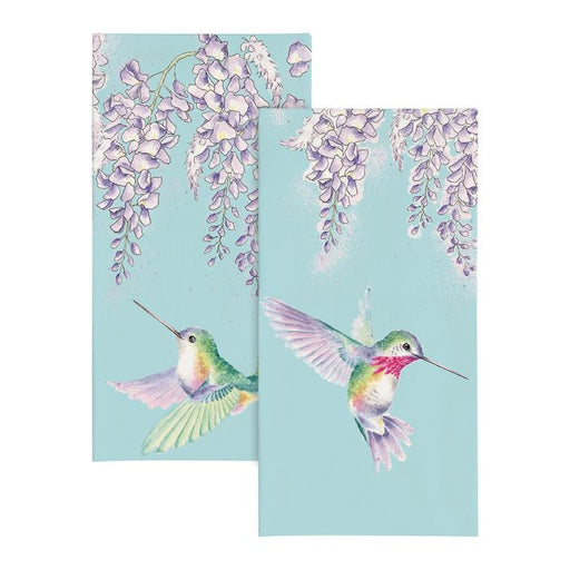 Wrendale Pocket Tissue Hummingbird Wisteria Wishes - Bear Country Kitchen