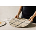 Danica Heirloom Seagrass Placemat Trellis Black - Bear Country Kitchen